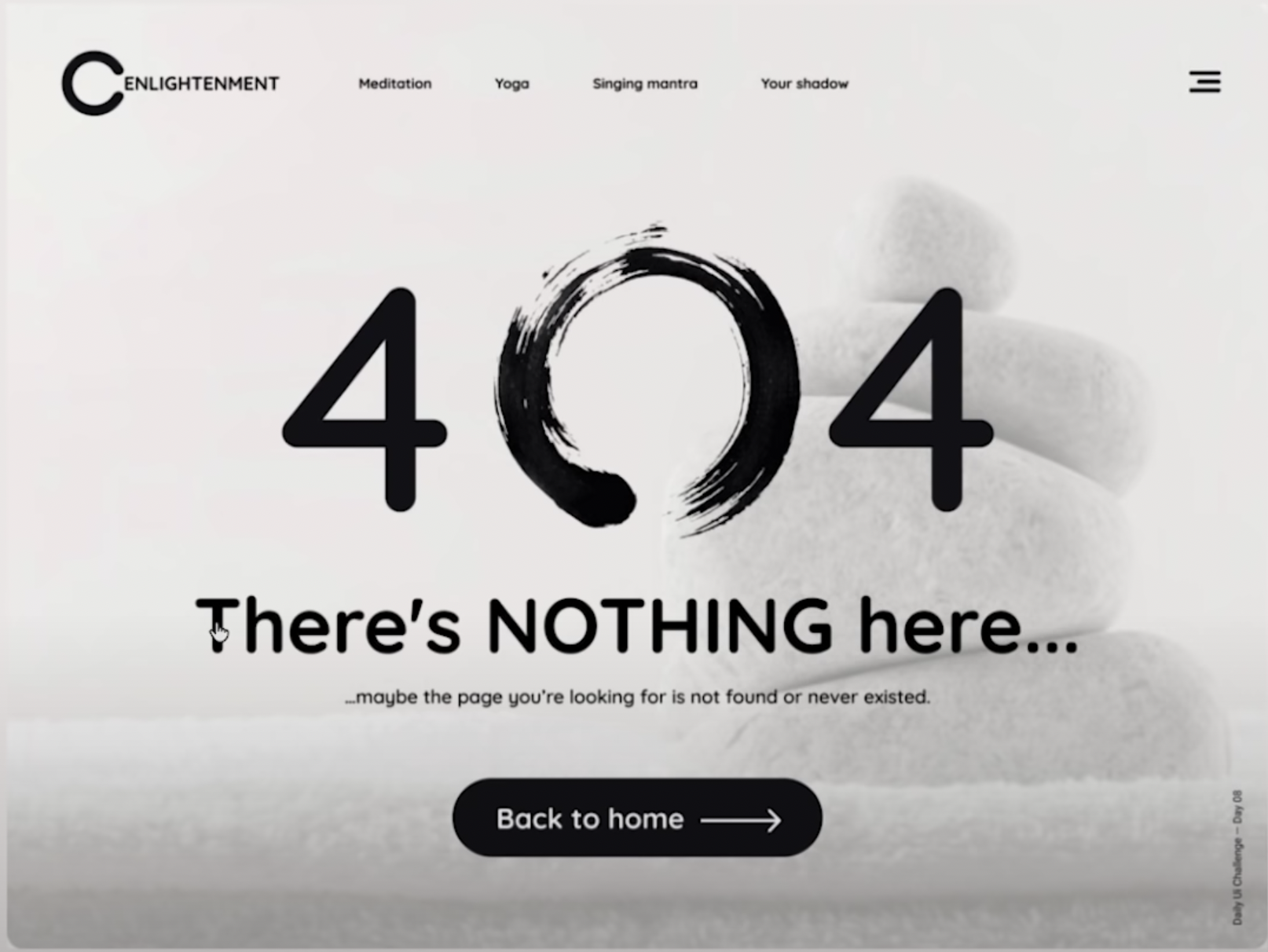 A Slightly Better 404 Page Design<br>